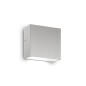 Preview: Ideal Lux TETRIS-1 Wandleuchte G9 dimmbar Grau IP44 113760