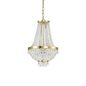 Preview: Ideal Lux CAESAR G9 Pendelleuchte 6x ⌀380mm dimmbar Gold warmweiss 114729