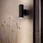 Preview: Ideal Lux BASE Wandleuchte GU10 2-fach dimmbar Schwarz IP44 129433