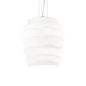 Preview: Ideal Lux KARMA Pendelleuchte E27 ⌀380mm dimmbar Weiss 132365