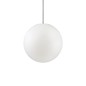 Preview: Ideal Lux SOLE Pendelleuchte E27 ⌀400mm dimmbar Weiss IP44 136004