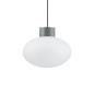 Preview: Ideal Lux CLIO Pendelleuchte E27 ⌀90mm dimmbar Anthrazit IP44 136073