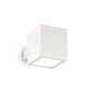 Preview: Ideal Lux SNIF SQUARE Wandleuchte G9 dimmbar Weiss IP44 144276