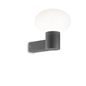 Preview: Ideal Lux CLIO Wandleuchte E27 dimmbar Anthrazit IP44 145228