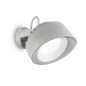 Preview: Ideal Lux LITIO GX53 Wandleuchte 10W dimmbar Grau IP66 CCT einstellbare Lichtfarbe 145327