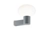 Preview: Ideal Lux CLIO Wandleuchte E27 dimmbar Grau IP44 146782