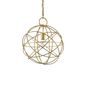 Preview: Ideal Lux KONSE Pendelleuchte E27 ⌀400mm dimmbar Gold 155968