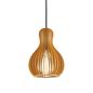 Preview: Ideal Lux CITRUS Pendelleuchte E27 ⌀200mm dimmbar Holz 159867