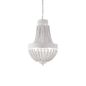 Preview: Ideal Lux MONET Pendelleuchte E14 5-fach ⌀400mm dimmbar Weiss 162737