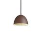 Preview: Ideal Lux FOLK Pendelleuchte E27 ⌀180mm dimmbar Rostfarben 174204