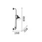 Preview: Ideal Lux SHOWER Wandleuchte E27 Schwarz 179643