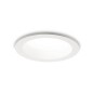 Preview: Ideal Lux BASIC LED Einbauleuchte 30W ⌀183mm Weiss neutralweiss 193434