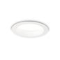 Preview: Ideal Lux BASIC LED Einbauleuchte 15W ⌀144mm Weiss warmweiss 193526