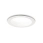 Preview: Ideal Lux BASIC LED Einbauleuchte 20W ⌀144mm Weiss warmweiss 193533