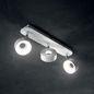 Preview: Ideal Lux OBY LED Deckenleuchte 3x 3x18W Weiss warmweiss 196701