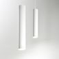 Preview: Ideal Lux TUBE LED Pendelleuchte 11W ⌀40mm dimmbar Weiss warmweiss 211459