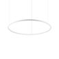 Preview: Ideal Lux ORACLE SLIM LED Pendelleuchte 55W ⌀900mm Weiss warmweiss 229478