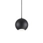 Preview: Ideal Lux MR JACK GU10 Pendelleuchte ⌀150mm dimmbar Schwarz warmweiss 231297