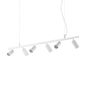 Preview: Ideal Lux DYNAMITE GU10 Pendelleuchte 6x dimmbar Weiss warmweiss 231433