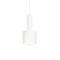 Preview: Ideal Lux HOLLY Pendelleuchte E27 ⌀120mm dimmbar Weiss 231556