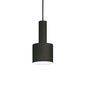 Preview: Ideal Lux HOLLY Pendelleuchte E27 ⌀120mm dimmbar Schwarz 231563