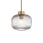 Preview: Ideal Lux MINT Pendelleuchte E27 ⌀240mm dimmbar Rauchglas 237398