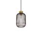 Preview: Ideal Lux MINT Pendelleuchte E27 ⌀140mm dimmbar Rauchglas 237442