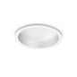 Preview: Ideal Lux DEEP LED Einbauleuchte 20W ⌀150mm Weiss warmweiss 249032