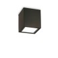 Preview: Ideal Lux TECHO Deckenleuchte GU10 dimmbar Schwarz IP54 251530