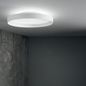 Preview: Ideal Lux FLY LED Deckenleuchte 26W ⌀450mm Weiss IP40 warmweiss 254272