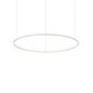 Preview: Ideal Lux HULAHOOP LED Pendelleuchte 41W ⌀815mm Weiss warmweiss 258768