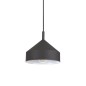 Preview: Ideal Lux YURTA Pendelleuchte E27 ⌀210mm dimmbar Schwarz 281568