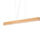 Preview: Ideal Lux CRAFT LED Pendelleuchte 37W Holz warmweiss 284460