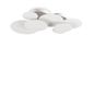 Preview: Ideal Lux CLOUD LED Deckenleuchte 46W Weiss warmweiss 285207