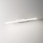 Preview: Ideal Lux MAKE-UP LED Wandleuchte 18W Weiss IP54 warmweiss 287669