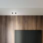 Preview: Ideal Lux DOT LED Deckenleuchte 4W ⌀42mm dimmbar Schwarz warmweiss 299402