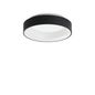 Preview: Ideal Lux ZIGGY LED Deckenleuchte 30W ⌀450mm Schwarz warmweiss 307206