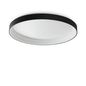 Preview: Ideal Lux ZIGGY LED Deckenleuchte 90W ⌀1000mm Schwarz warmweiss 317915