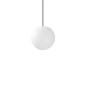 Preview: Ideal Lux SOLE Pendelleuchte E27 ⌀200mm dimmbar Weiss IP44 318837