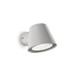 Preview: Ideal Lux GAS Wandleuchte GU10 dimmbar Grau IP43 322407