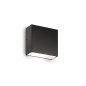 Preview: Ideal Lux TETRIS-1 Wandleuchte G9 dimmbar Schwarz IP44 326955