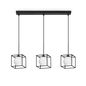 Preview: Ideal Lux LINGOTTO G9 Pendelleuchte 3x dimmbar Schwarz warmweiss 327846