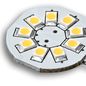 Preview: ISOLED G4 LED 9SMD, 1,5W, neutralweiß, Pin seitlich