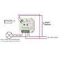 Preview: ISOLED Sys-One Funk/Push Dimmer für dimmbare 230V LED Leuchtmittel/Trafos, 200VA