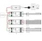 Preview: ISOLED DALI DT6 1 oder 4 Adressen PWM-Dimmer, 1 oder 4 Kanal, 12-36V 4x8A, 48V 4x4A