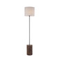 Preview: JUST LIGHT BARK Stehleuchte E27 max.40W Braun/Cremeweiß 11234-79