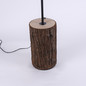 Preview: JUST LIGHT BARK Stehleuchte E27 max.40W Braun/Cremeweiß 11234-79