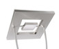 Preview: JUST LIGHT HELIA LED Stehleuchte Warmweiss 16,8W Silber/Weiß 187-197,5cm 11776-55