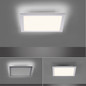 Preview: JUST LIGHT FLAT LED Deckenleuchte Warmweiss 12W Weiß 12200-16