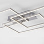 Preview: JUST LIGHT IVEN LED Deckenleuchte Steuerbare Lichtfarbe 13W 3-fach Silber/Weiß 14150-55